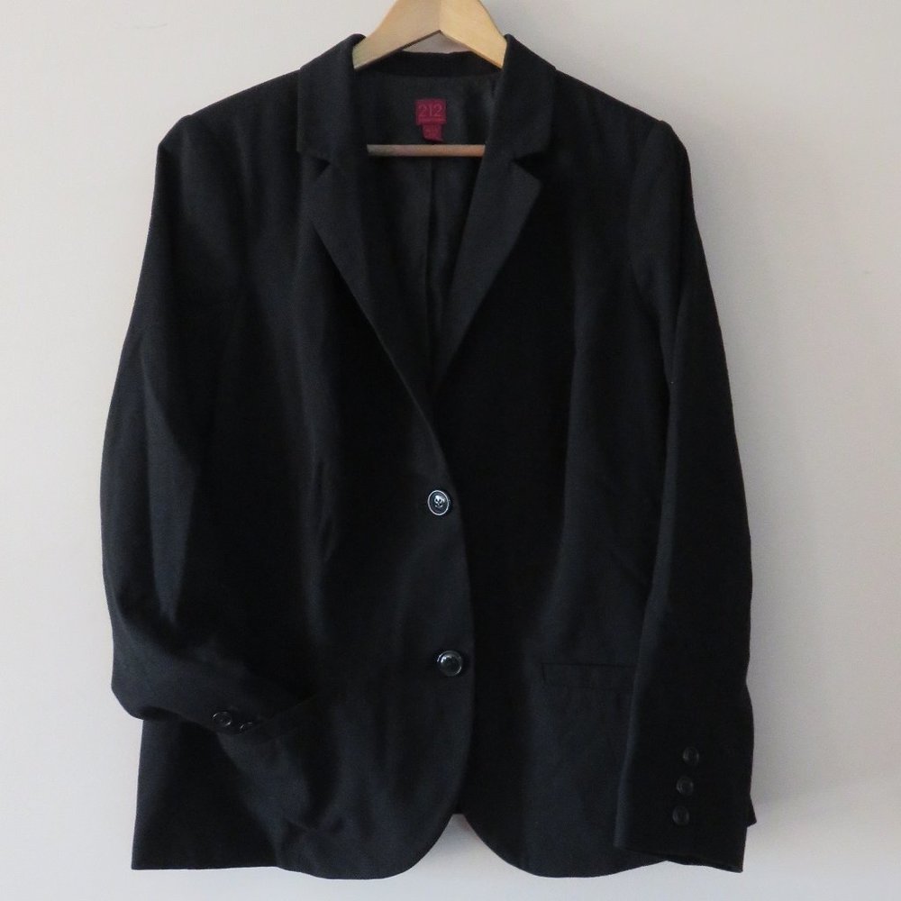 212 Collection Women's 2-Button Blazer | Black